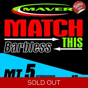 Match This - MT5 Pack of 10 Barbless Hooks